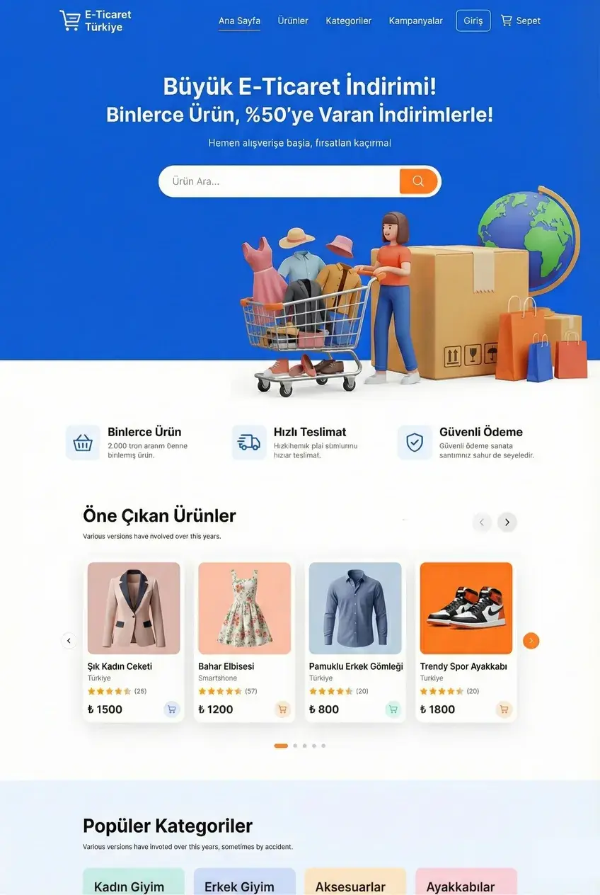 Web Tasarım Örnek 2