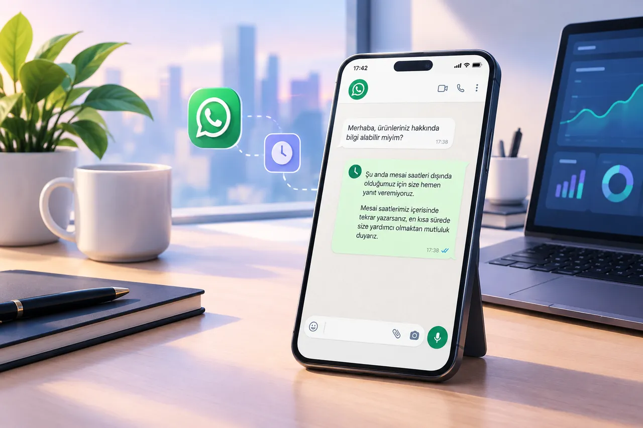 Mesai Dışı Saatler İçin WhatsApp Otomatik Yanıt Mesajları Nasıl Kurgulanır?