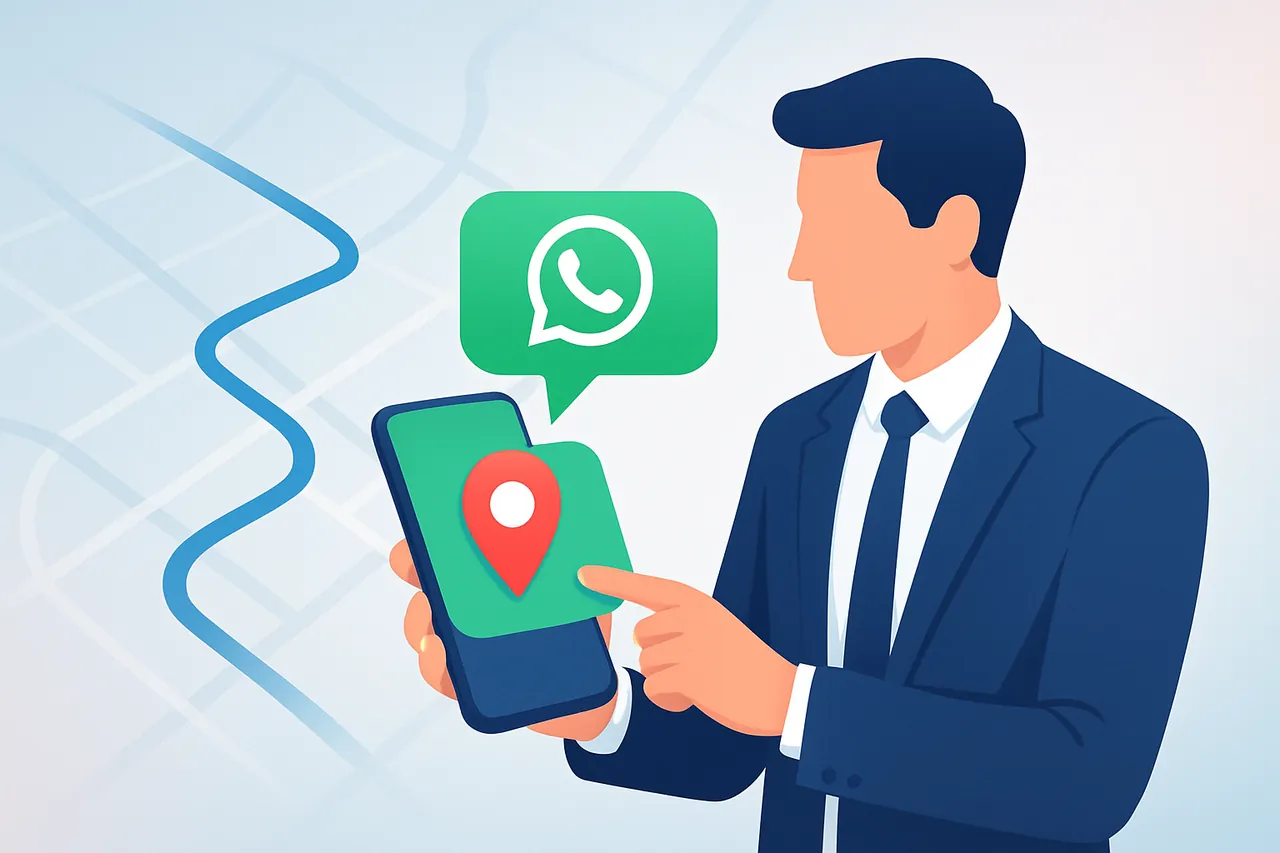 WhatsApp ile Lokasyon ve Yol Tarifi Göndererek Müşteri Deneyimini İyileştirme