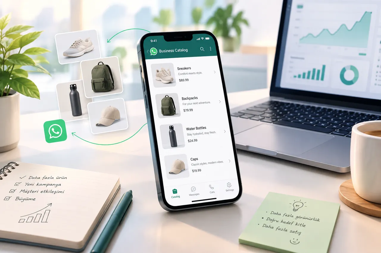 WhatsApp Katalog Oluşturma ve Ürün Ekleme ile Satış Sürecini Kolaylaştırma