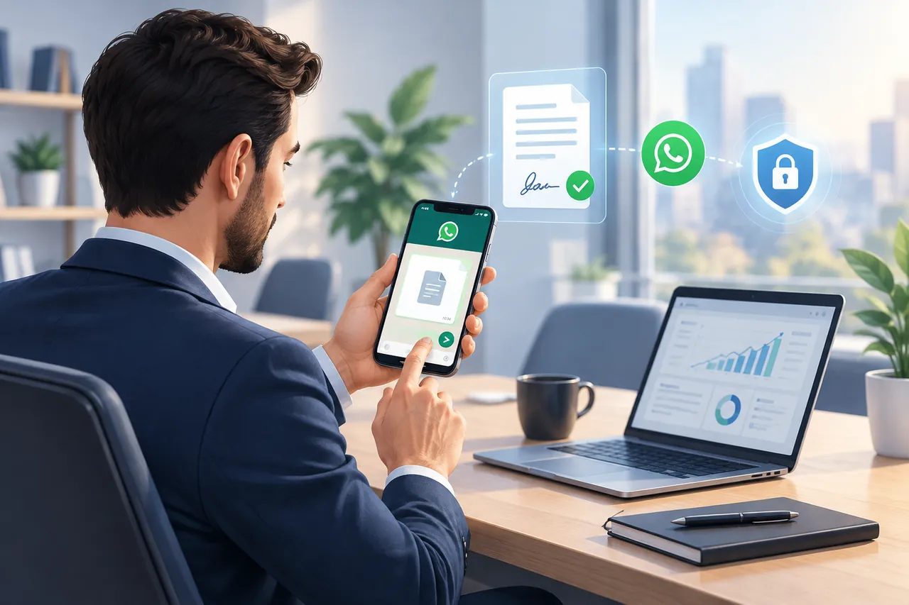 WhatsApp Üzerinden Hizmet Sözleşmesi ve Onay Alma Sürecini Yönetmek