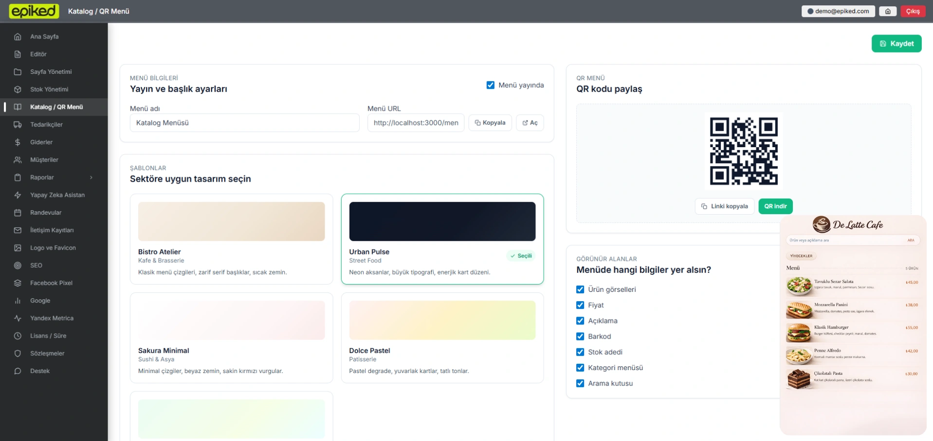Yönetim Paneli Görseli 5